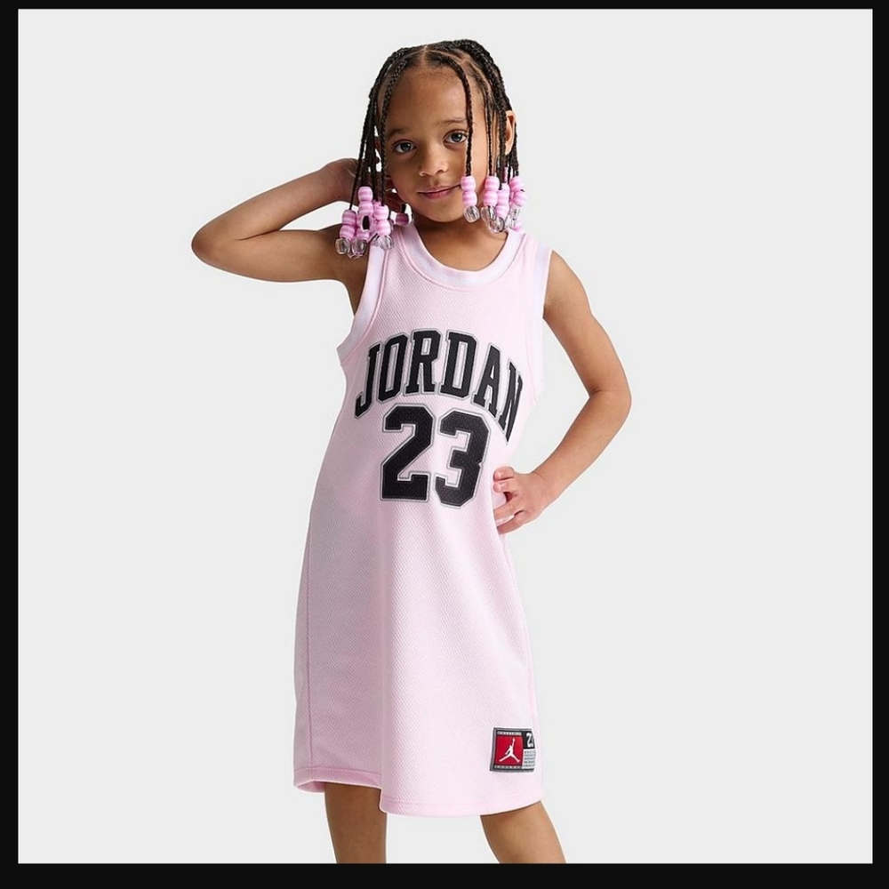 NWT GIRLS JORDAN JERSEY DRESS